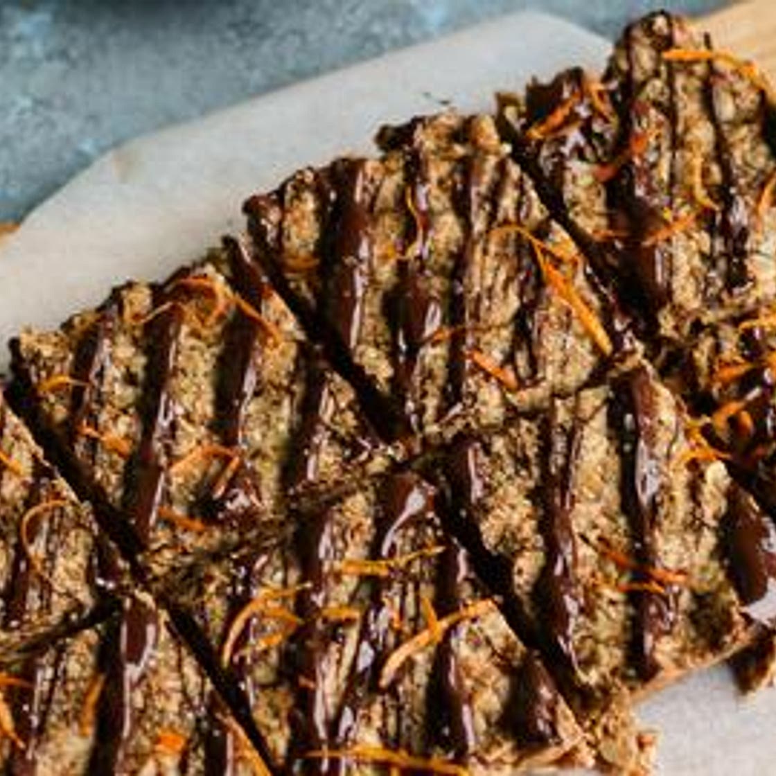 Orange High-Energy Oat Bars