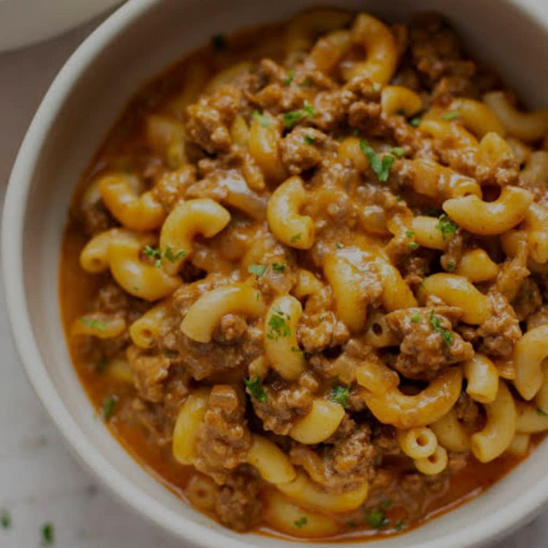 Homemade Cheeseburger Macaroni Hamburger Helper