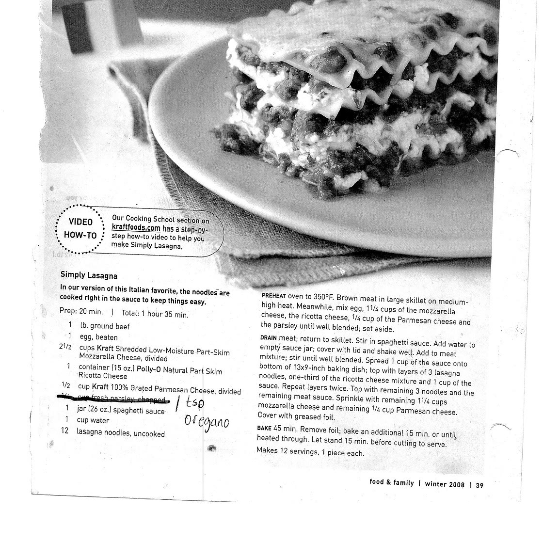Lasagna