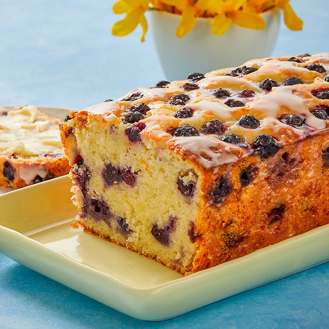 Brunch Fontina-Blueberry Bread