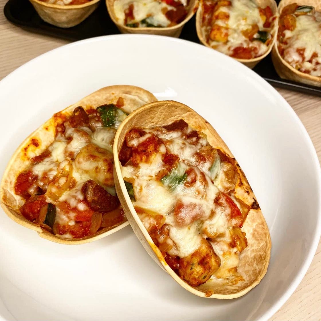 Chicken & Chorizo Taco Boats
