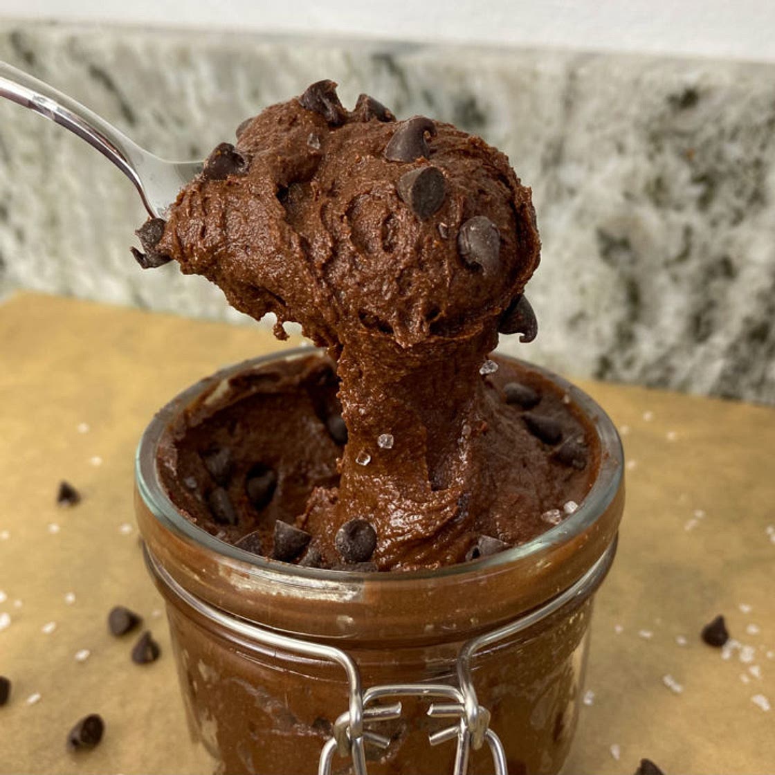 Edible Brownie Batter (Protein-Packed & Gluten-Free)