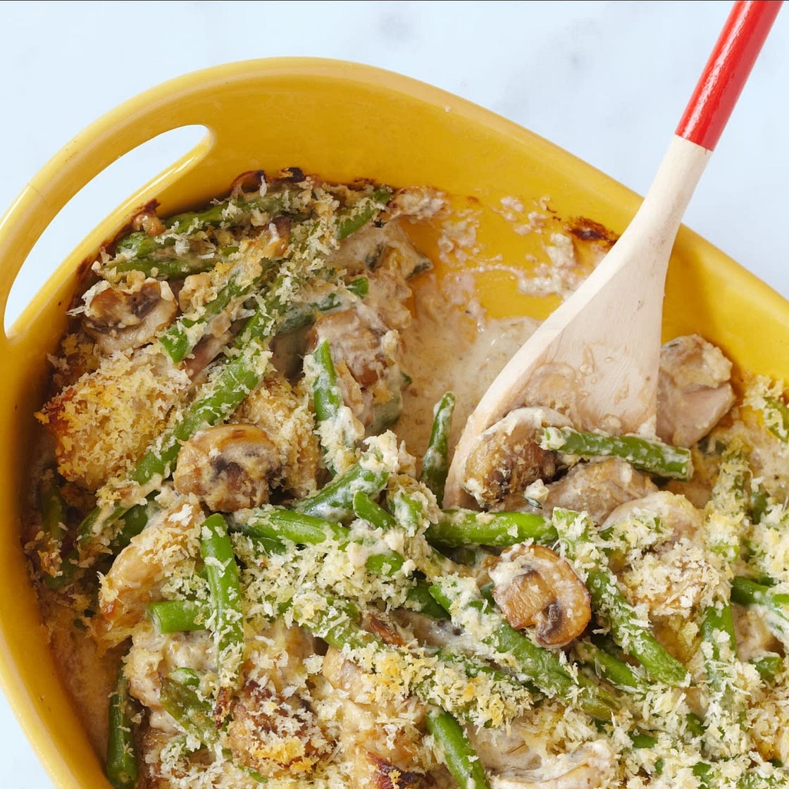 Chicken green bean casserole