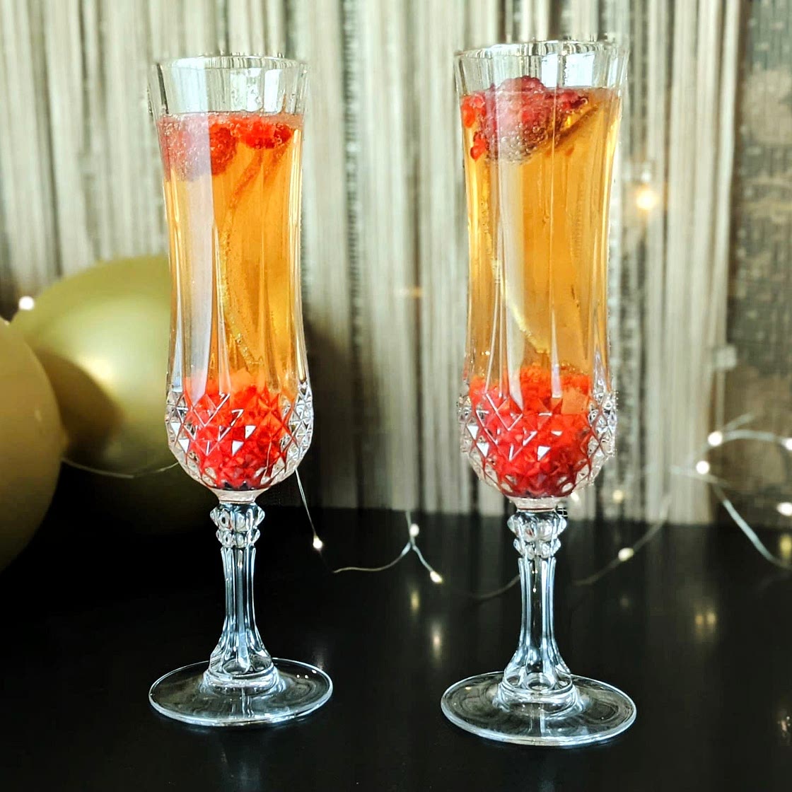 Raspberry and Pear Mocktail 