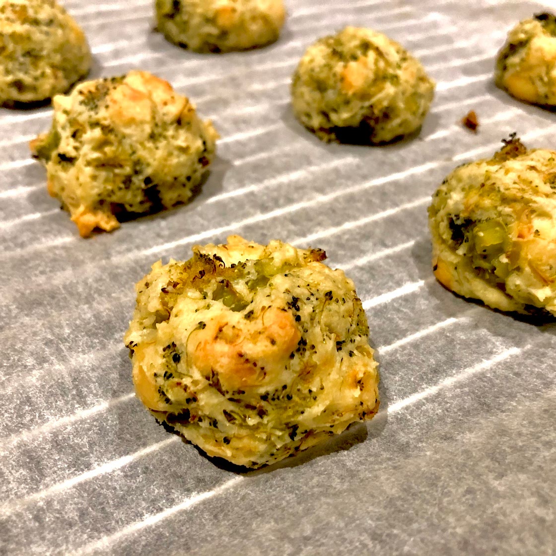Broccoli and Spinach scones