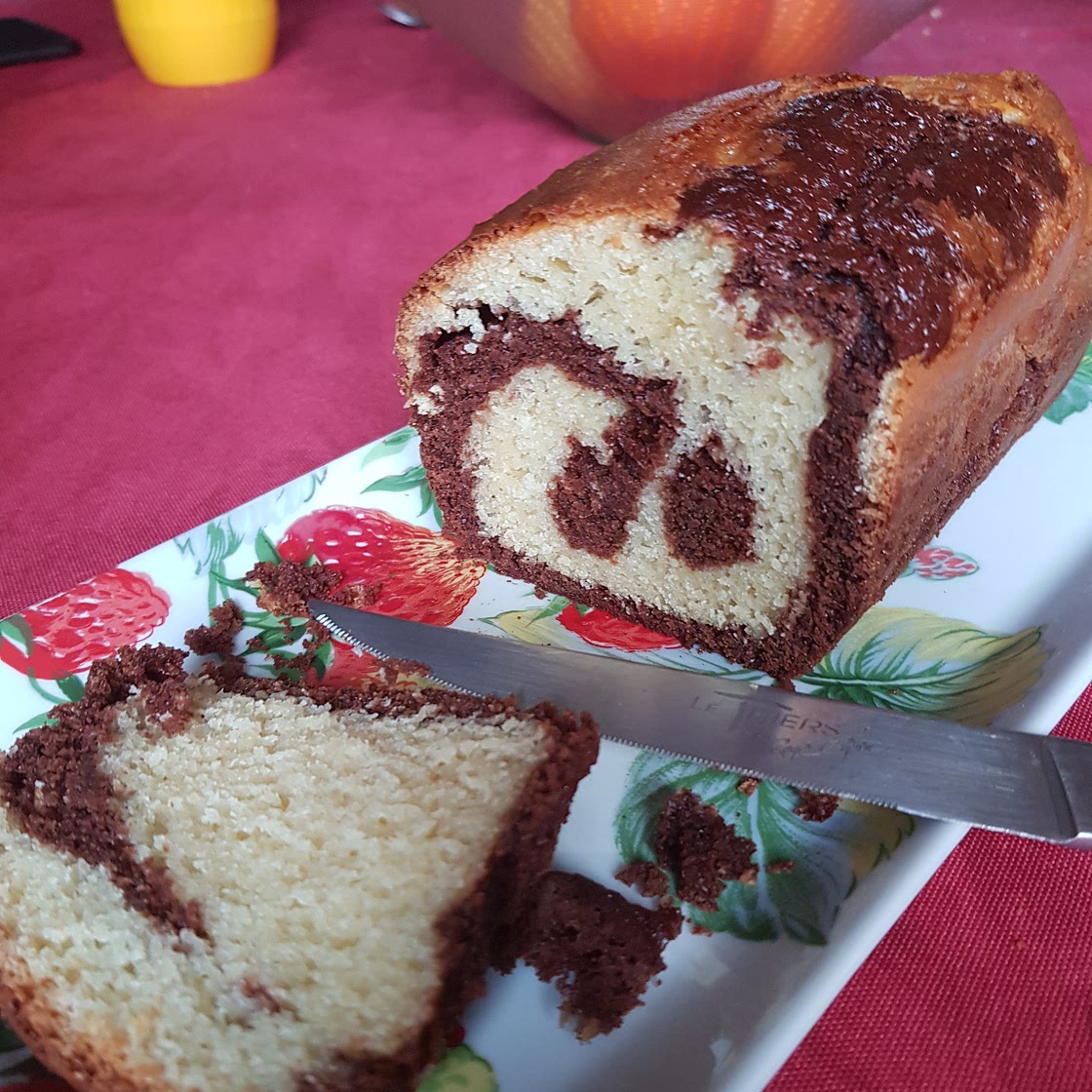 Gâteau marbré