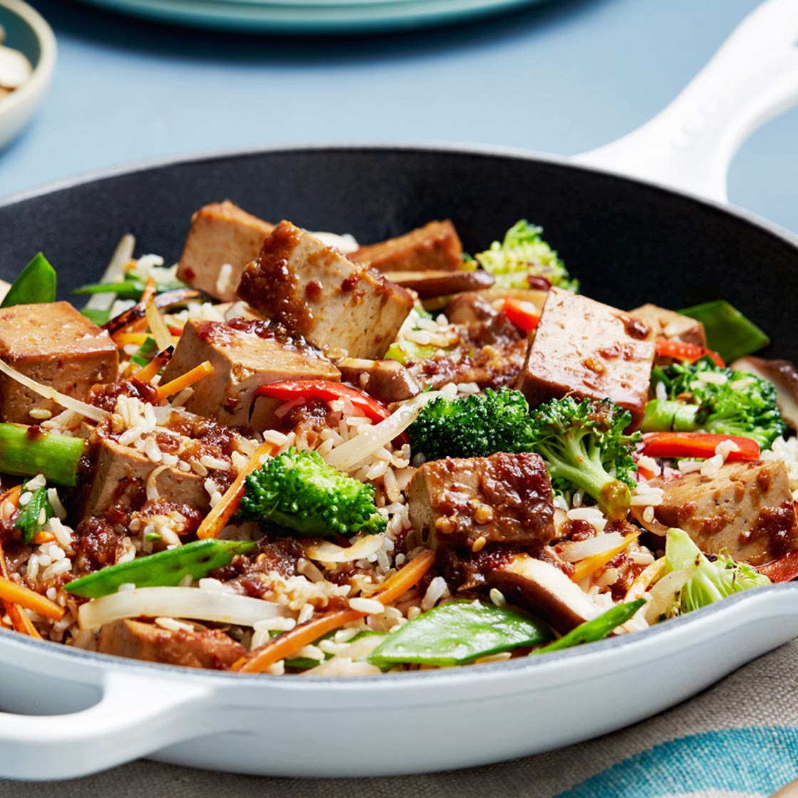 15-Minute Tofu and Vegetable Stir Fry