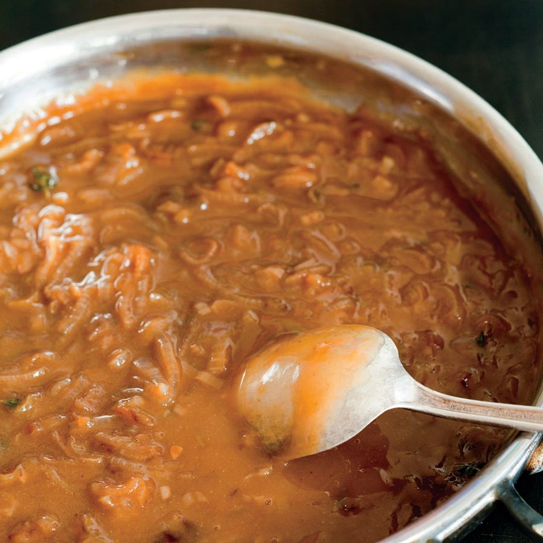 Caramelized Shallot Gravy