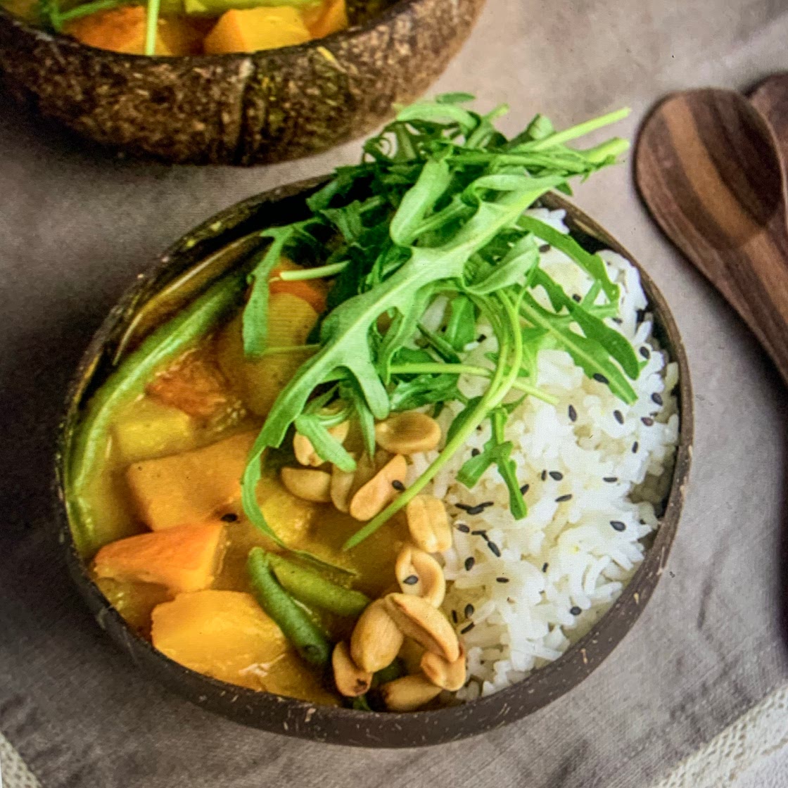 Spicy Coconut Pumpkin Curry (or without the pumpkin) 