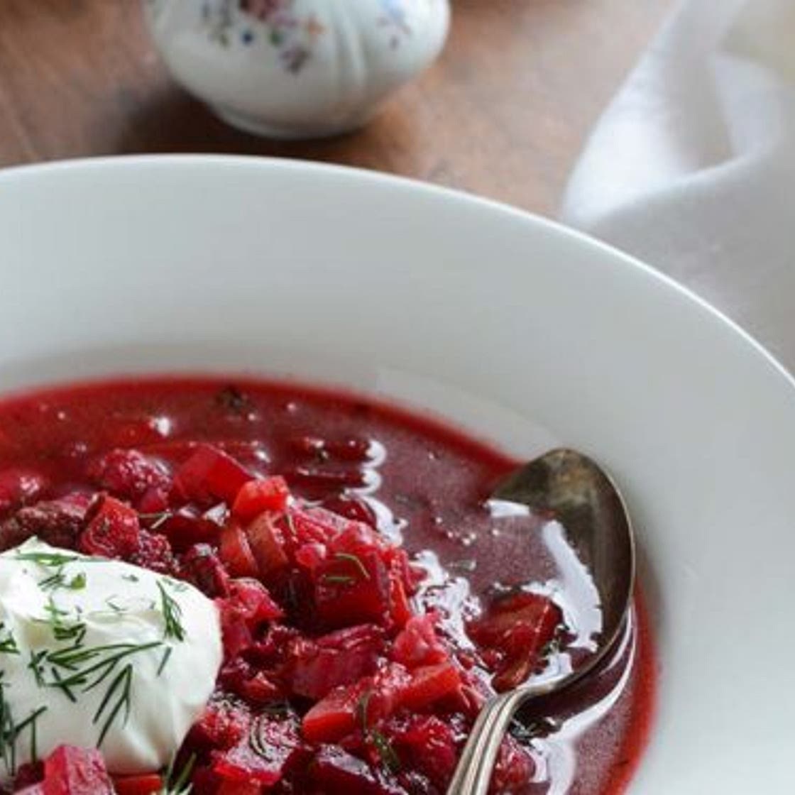 Borscht (Russian-Style Beet Soup)