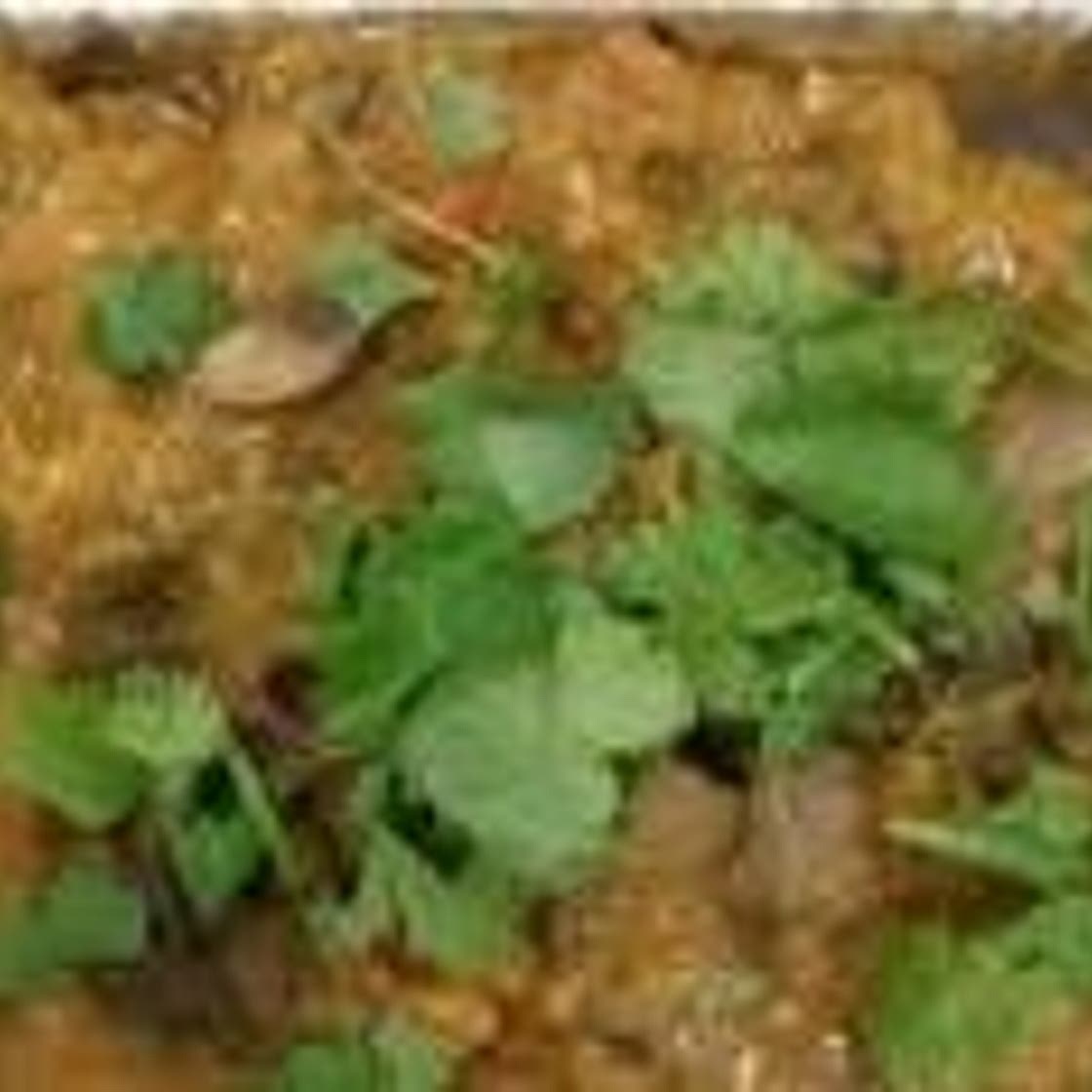 Red Lentil Dhal with Rice, Mint and Yoghurt