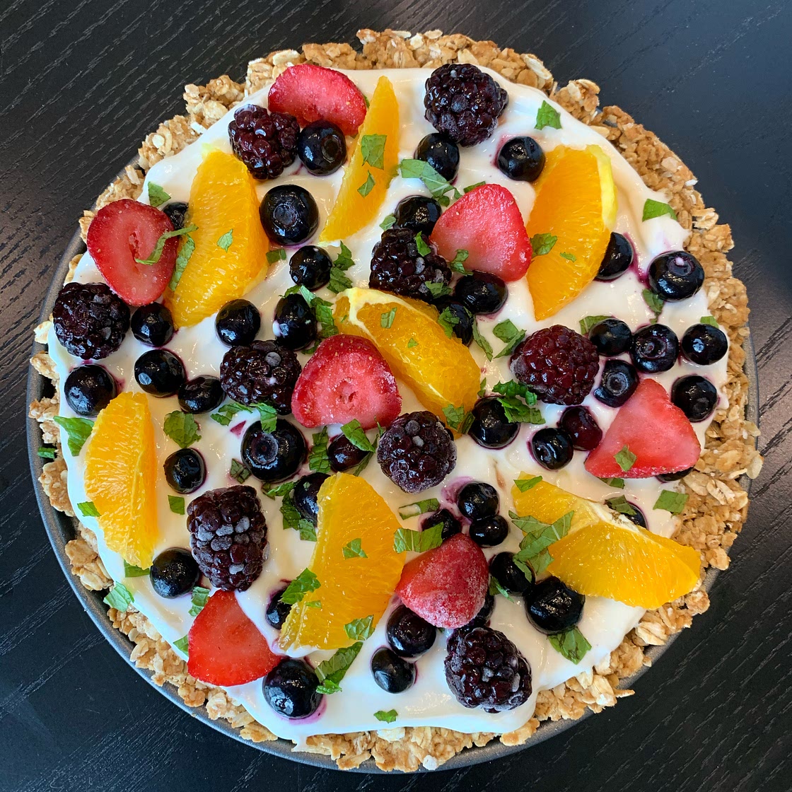 Granola Fruit Pizza