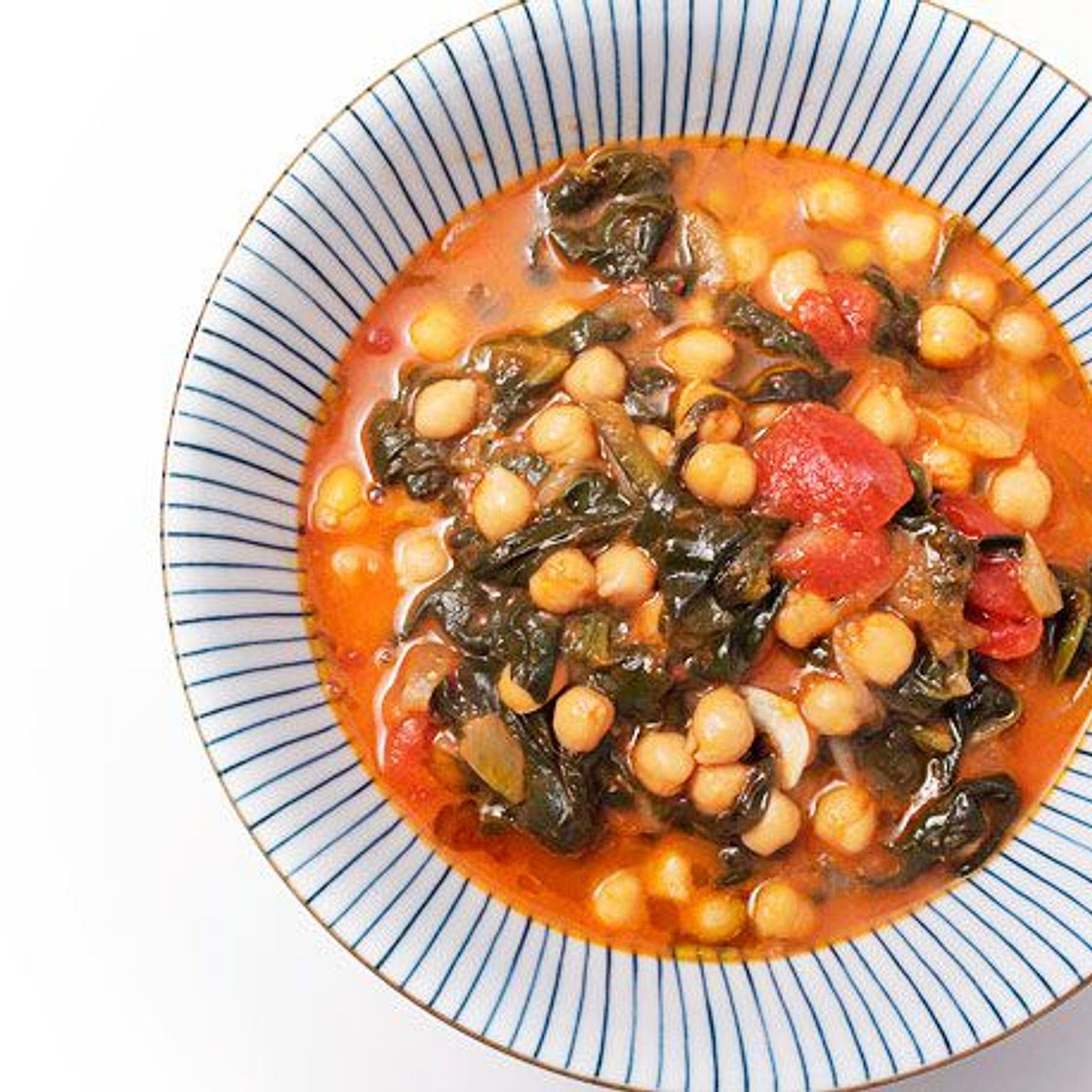Vegan Garbanzos con Espinacas y Jengibre (Spanish Chickpea and Spinach Stew With Ginger) Recipe