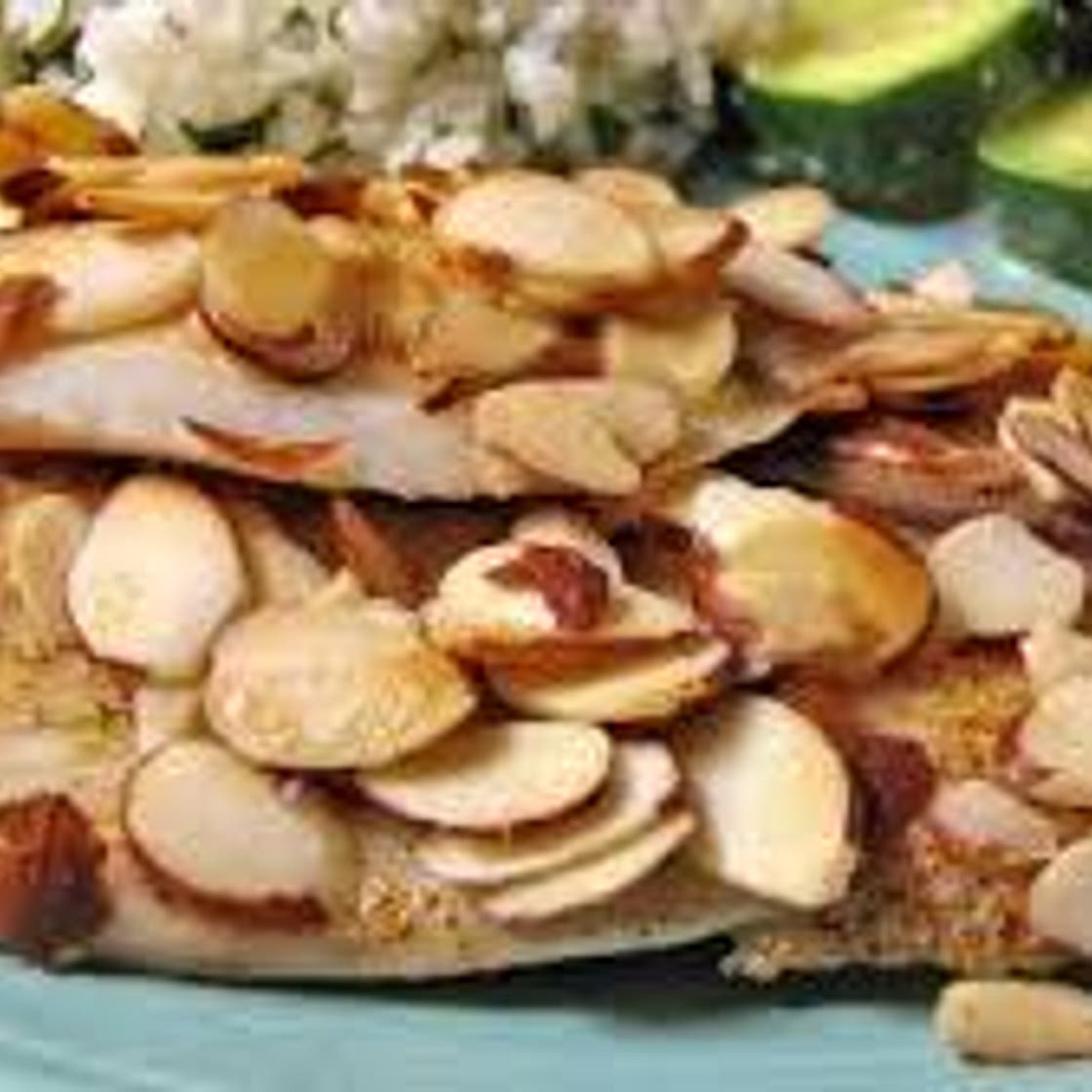 Baked Tilapia with Toasted Almonds
