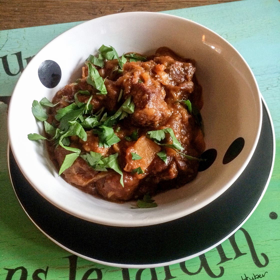 Moroccan Lamb with Sweet Potato and Raisins — Good Food Makes Me Happy!