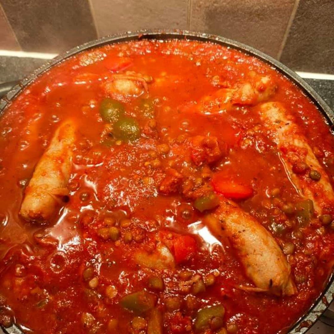 Sausage and Bean Casserole