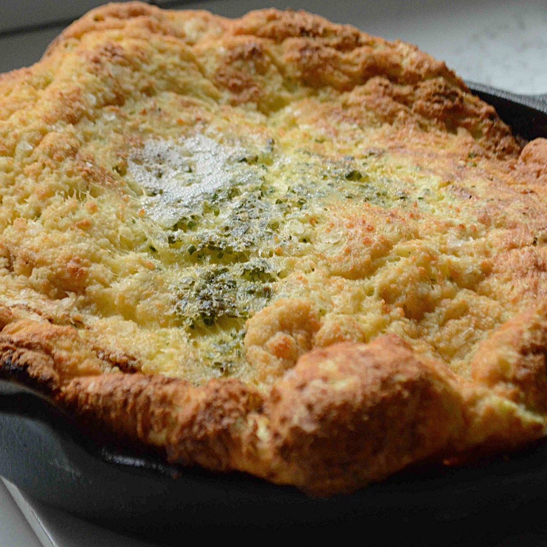 Dinner: Changing The Game's Herbed Parmesan Dutch Baby-Famous Fridays — Unwritten Recipes