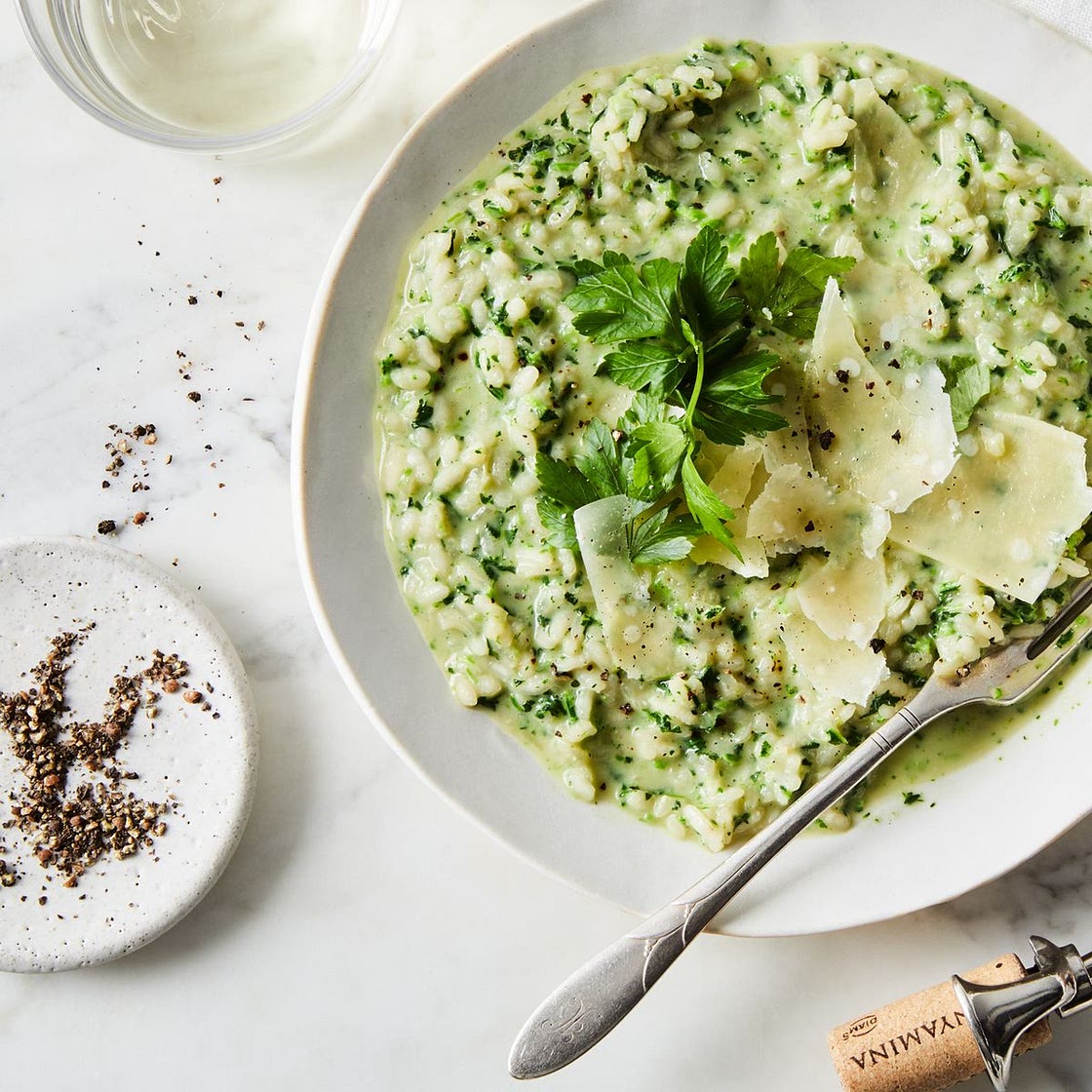 🇭🇺 Parmesan Risotto With Broccoli Rabe