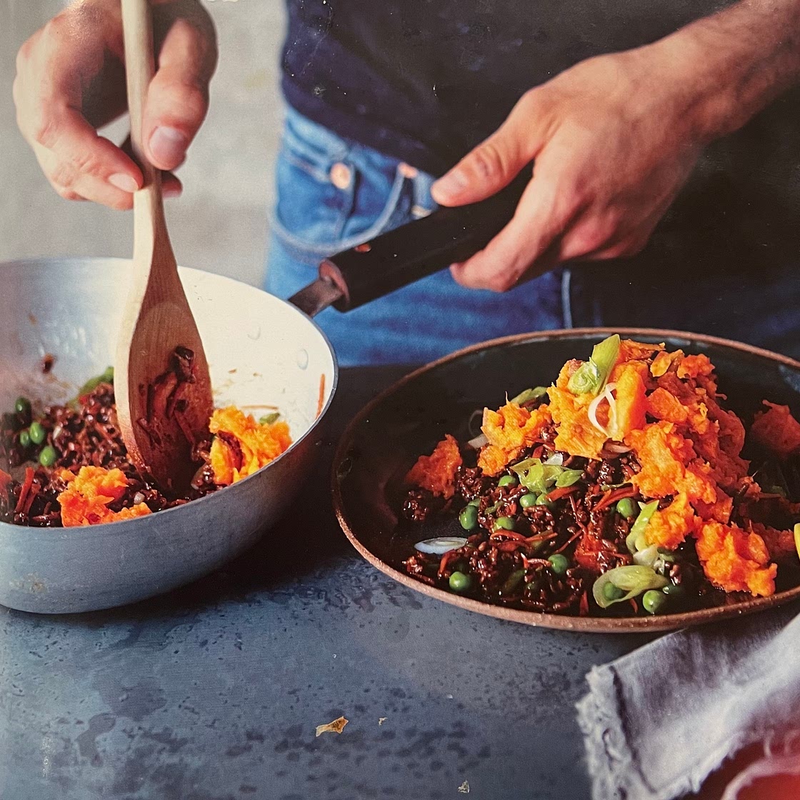 In a hurry cottage pie