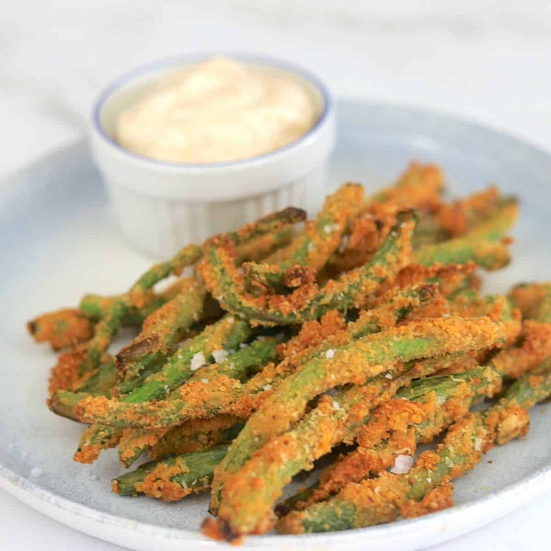 Air Fryer Crispy Green Beans