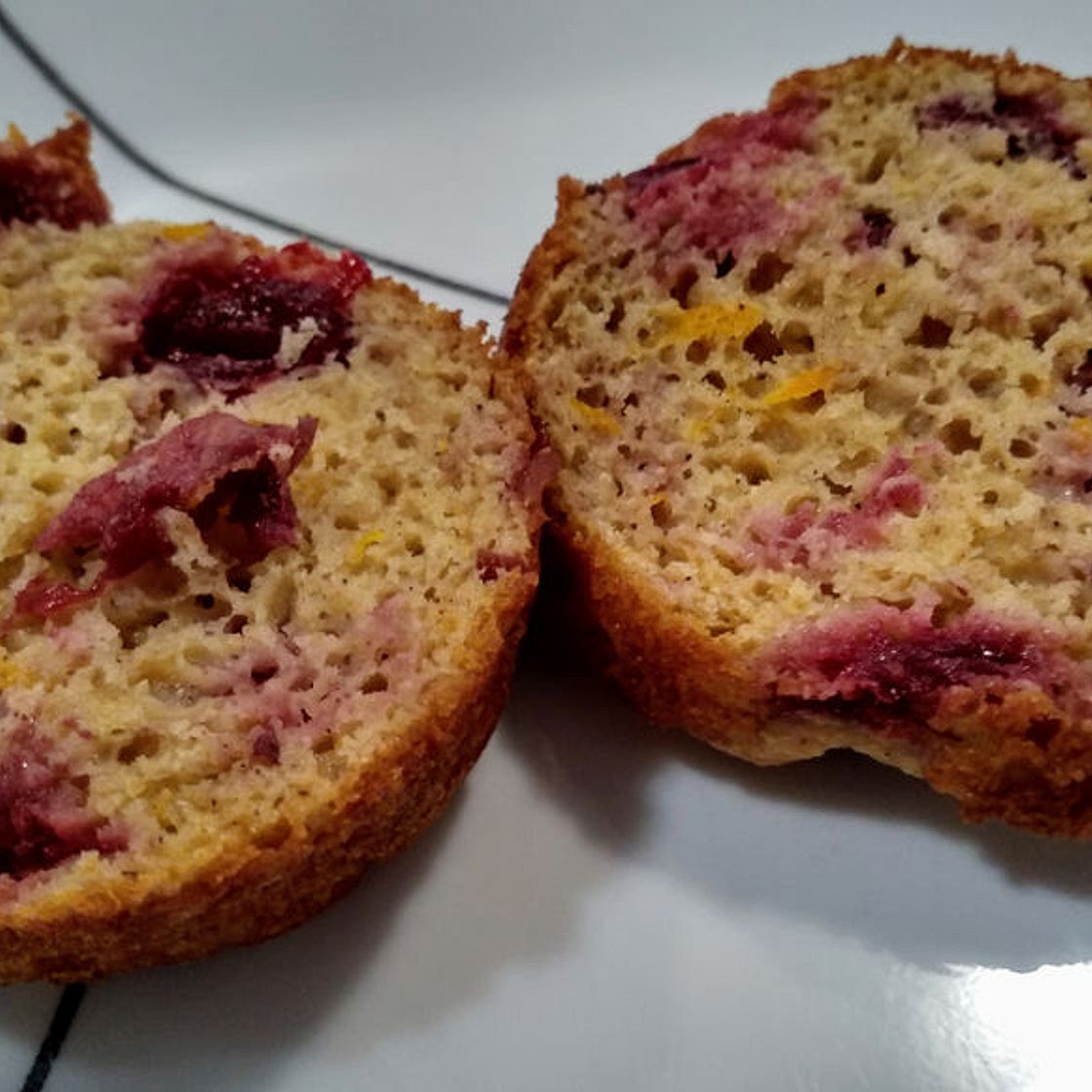 Orange Cranberry Sauce Muffins (1 point)