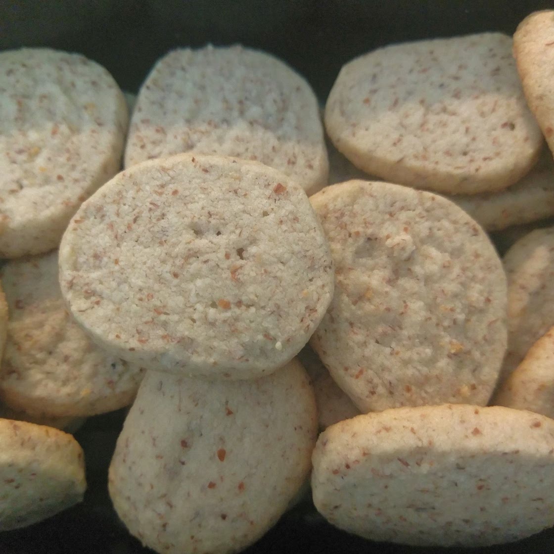Almond Shortbread Cookies