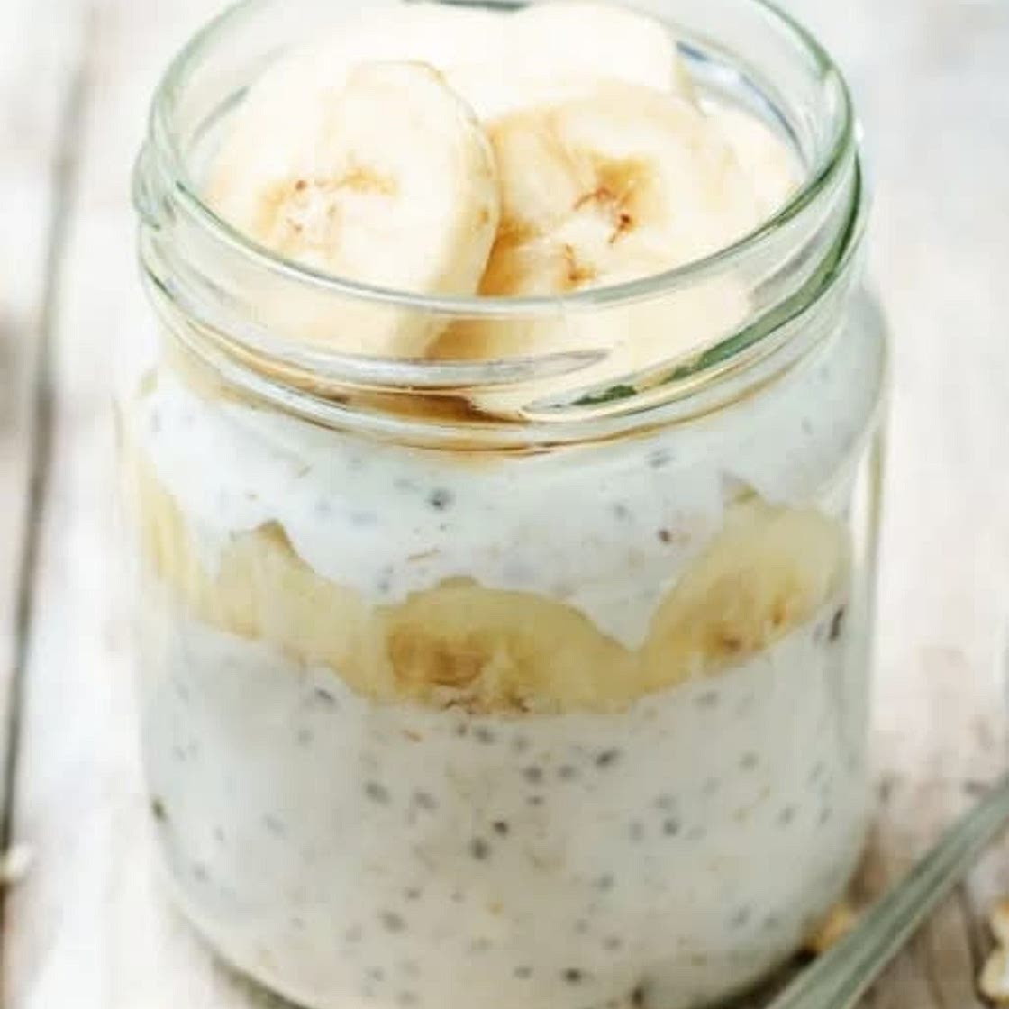 Banana Bread Overnight Oats