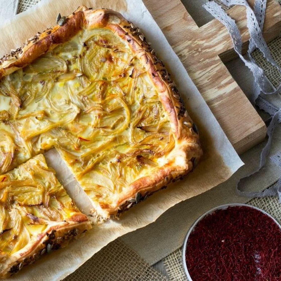 Ricetta - Torta salata finocchi e zafferano | Dissapore