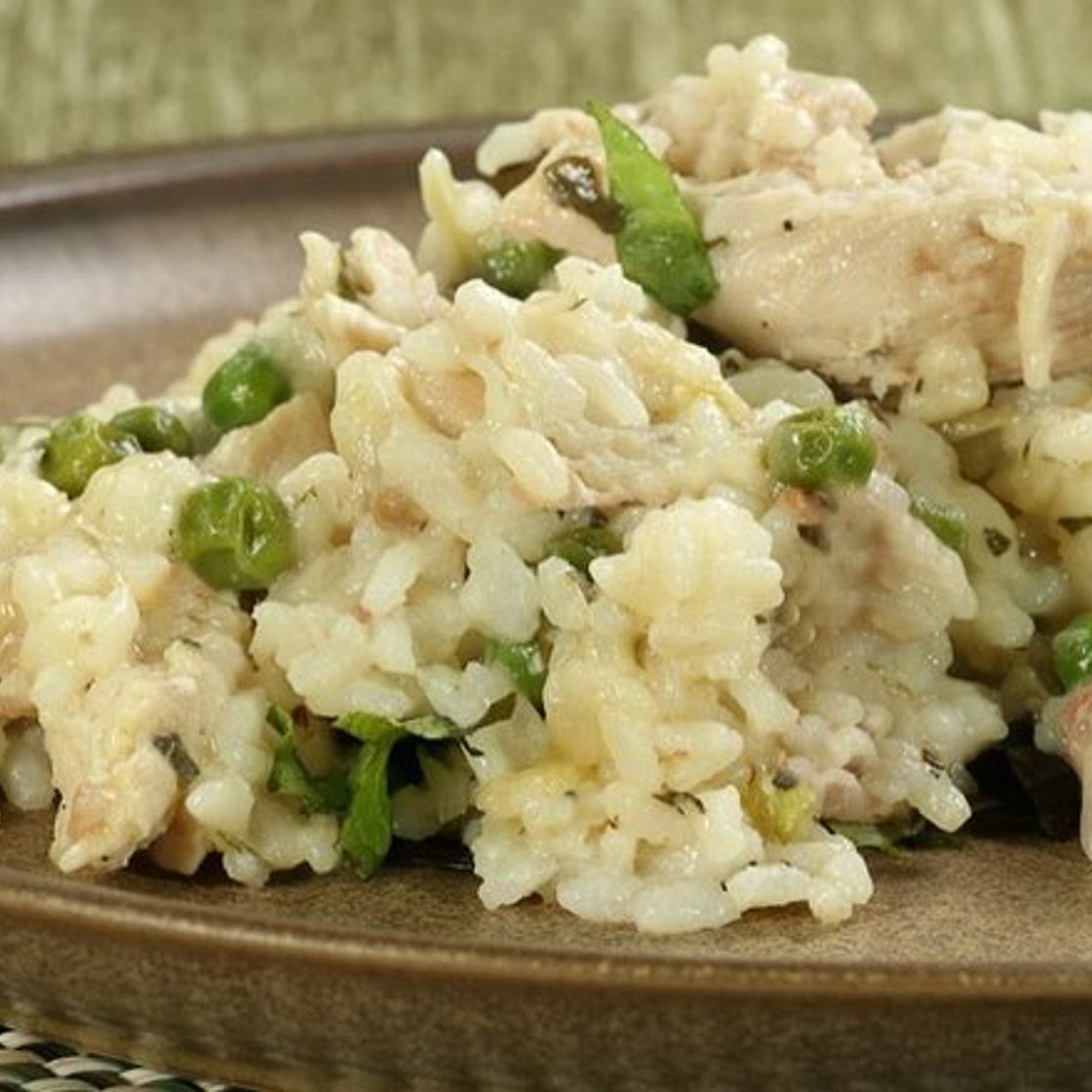 Chicken risotto (no wine)