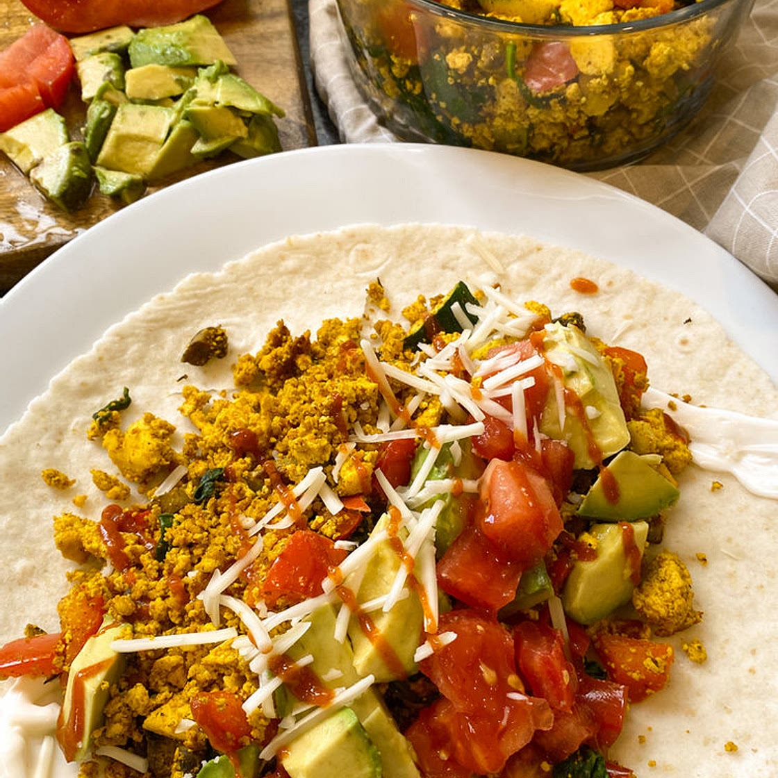 Easy 10-Minute Tofu Scramble