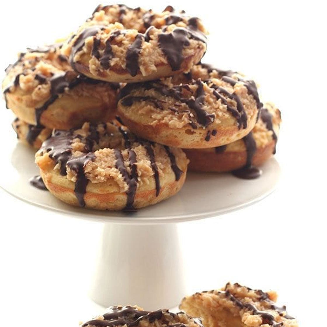 Low Carb Samoa Donuts