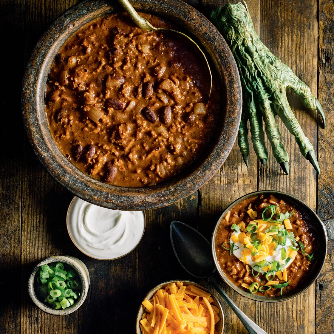 Arkhan the Cruel's Flame-Roasted Halfling Chili