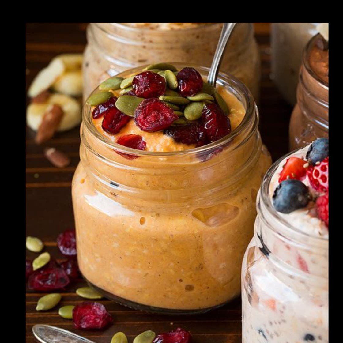 Pumpkin Pie Overnight Oats 