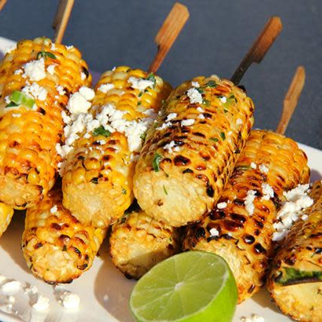 Ultimate Caribbean Grilled (roast) Corn Recipe
