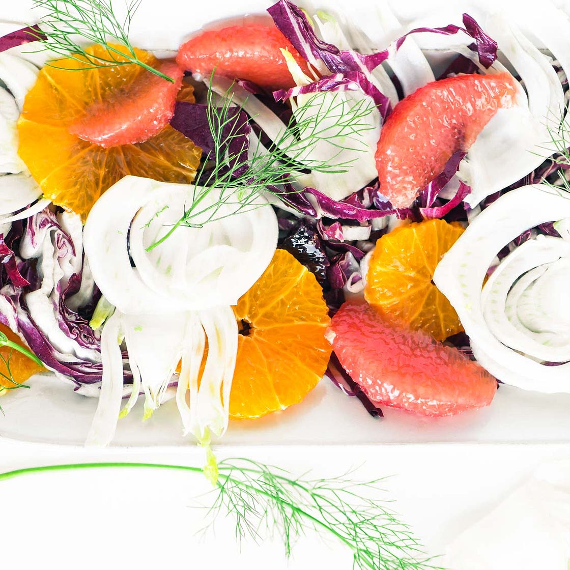 Fennel, Radicchio, and Citrus Salad