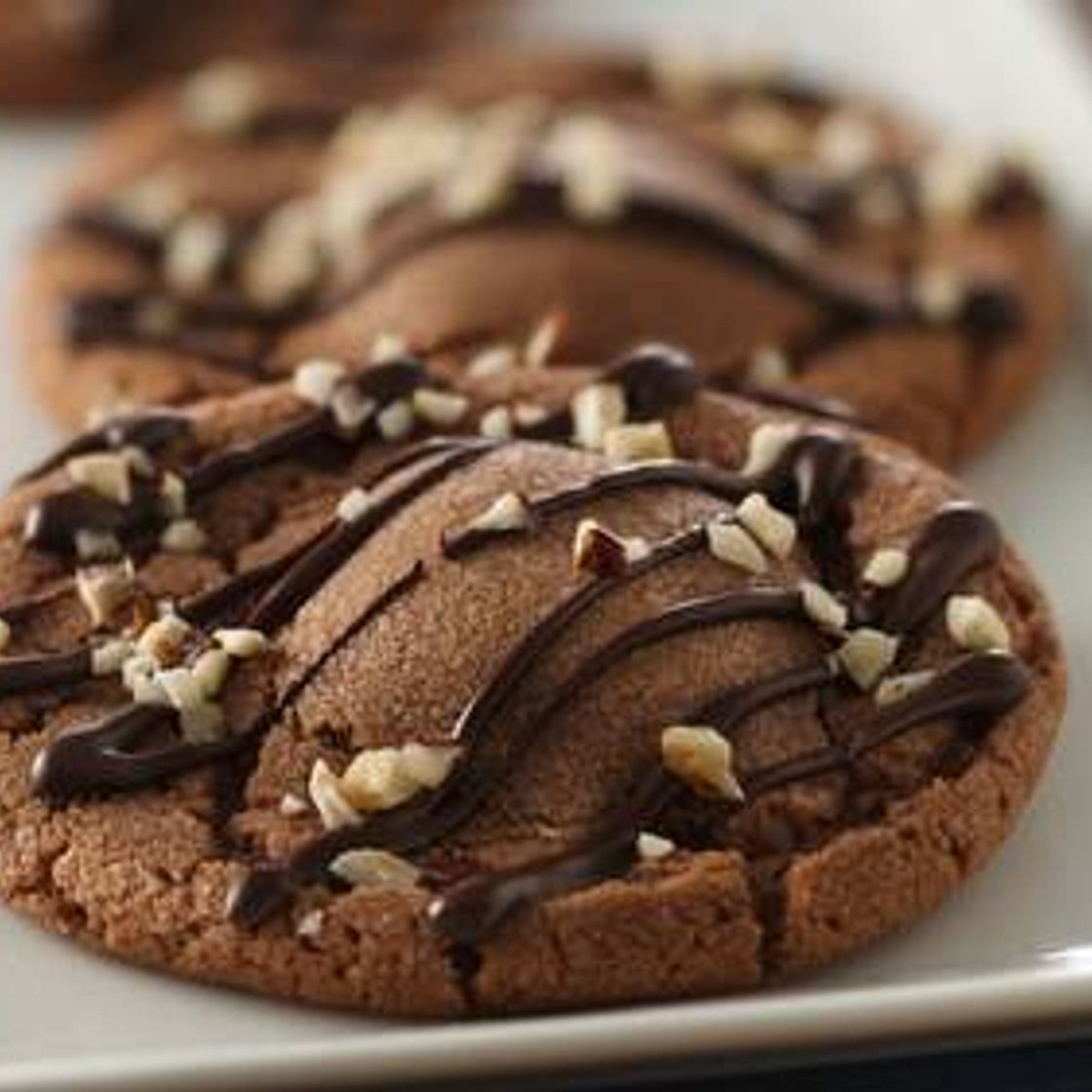 Stuffed Hazelnut Cookies