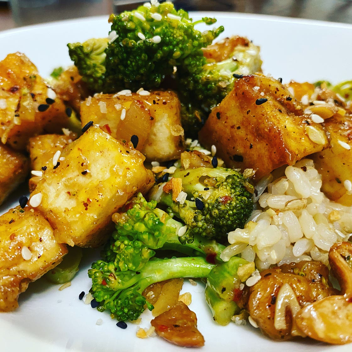 Tofu Broccoli Stir Fry