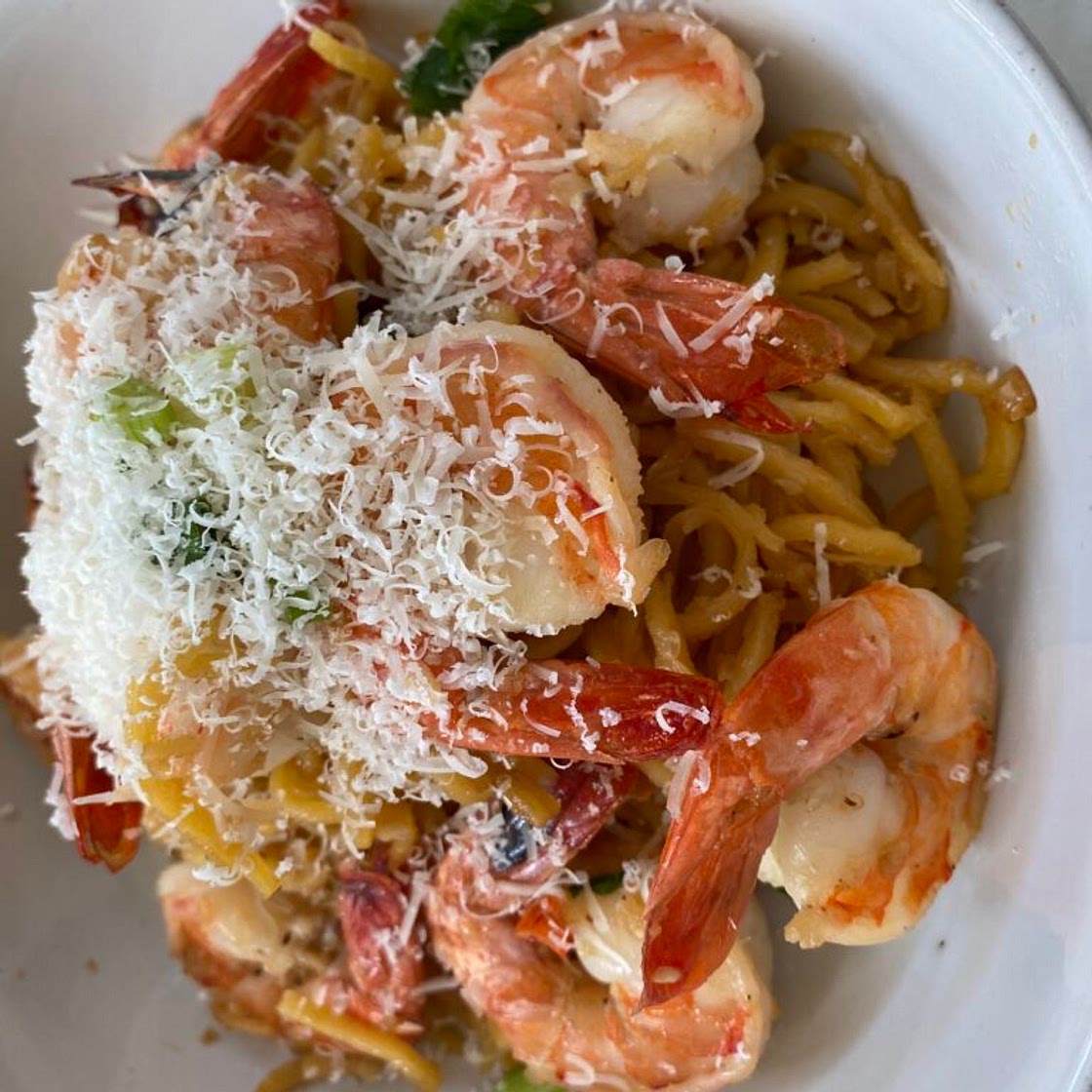 Shrimp and Garlic Noodles