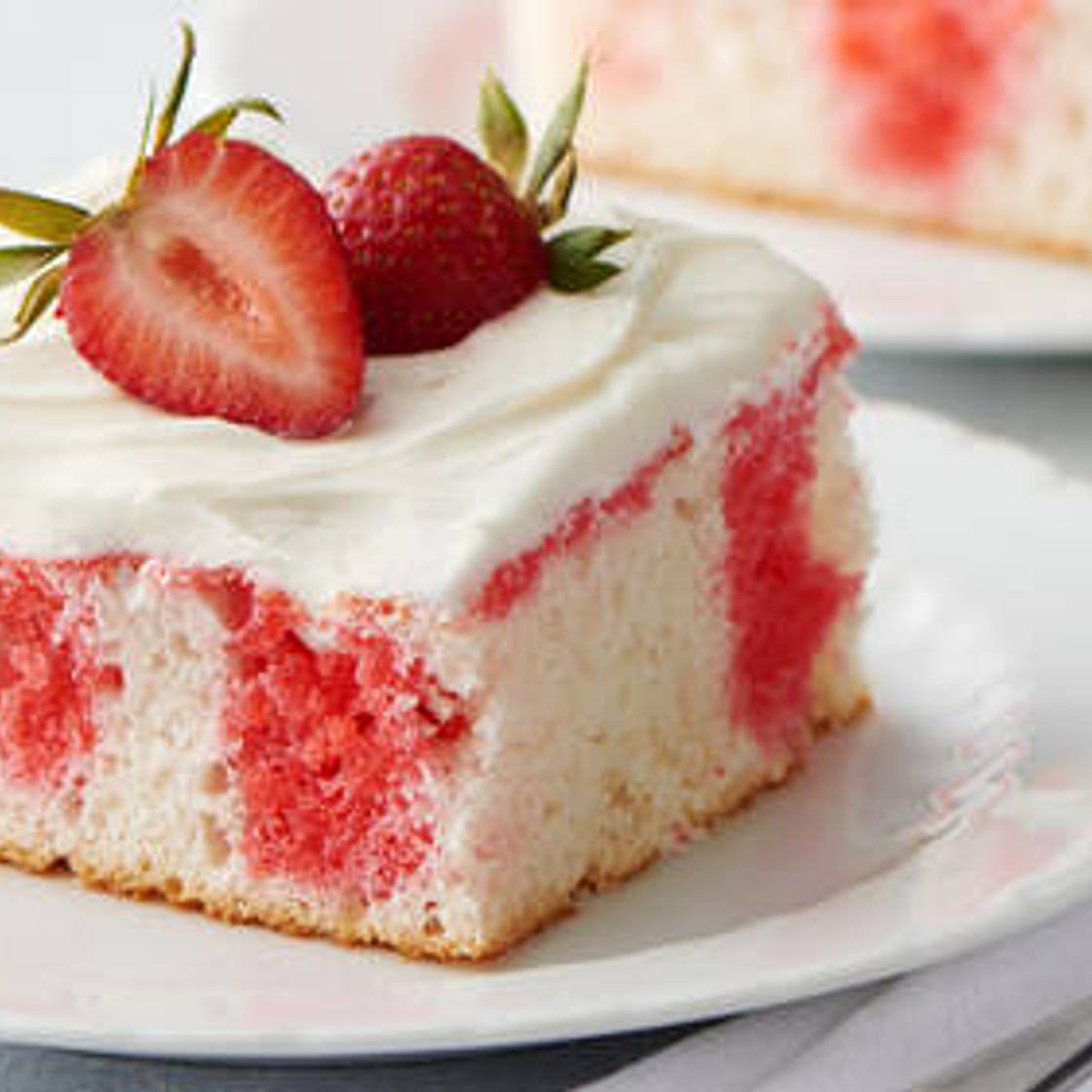 Strawberry Poke Cake