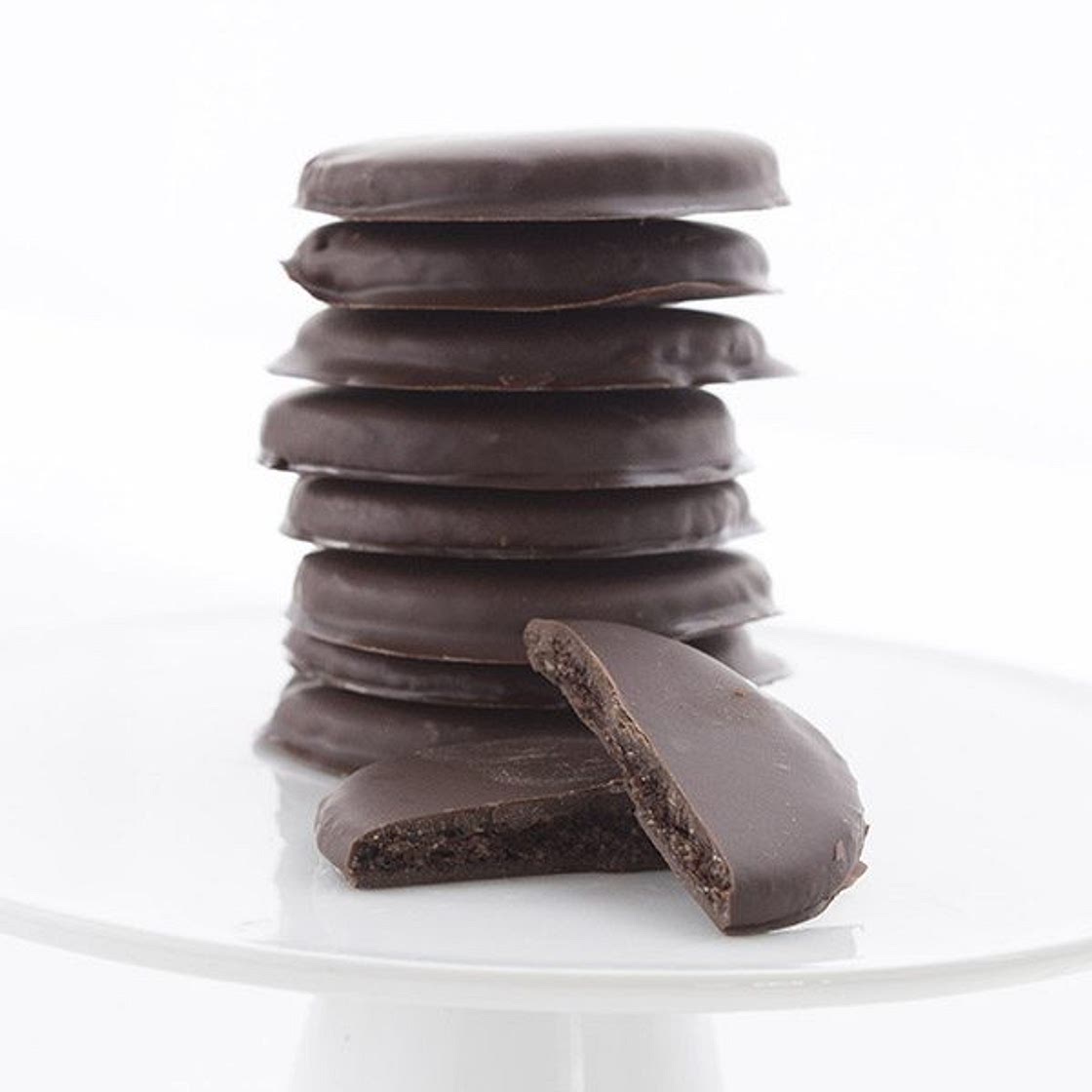 Homemade Thin Mints (Low Carb and Gluten Free)