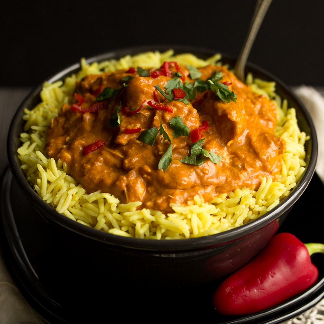 CRAZY Easy Slow Cooker Chicken Curry - Printable Recipe