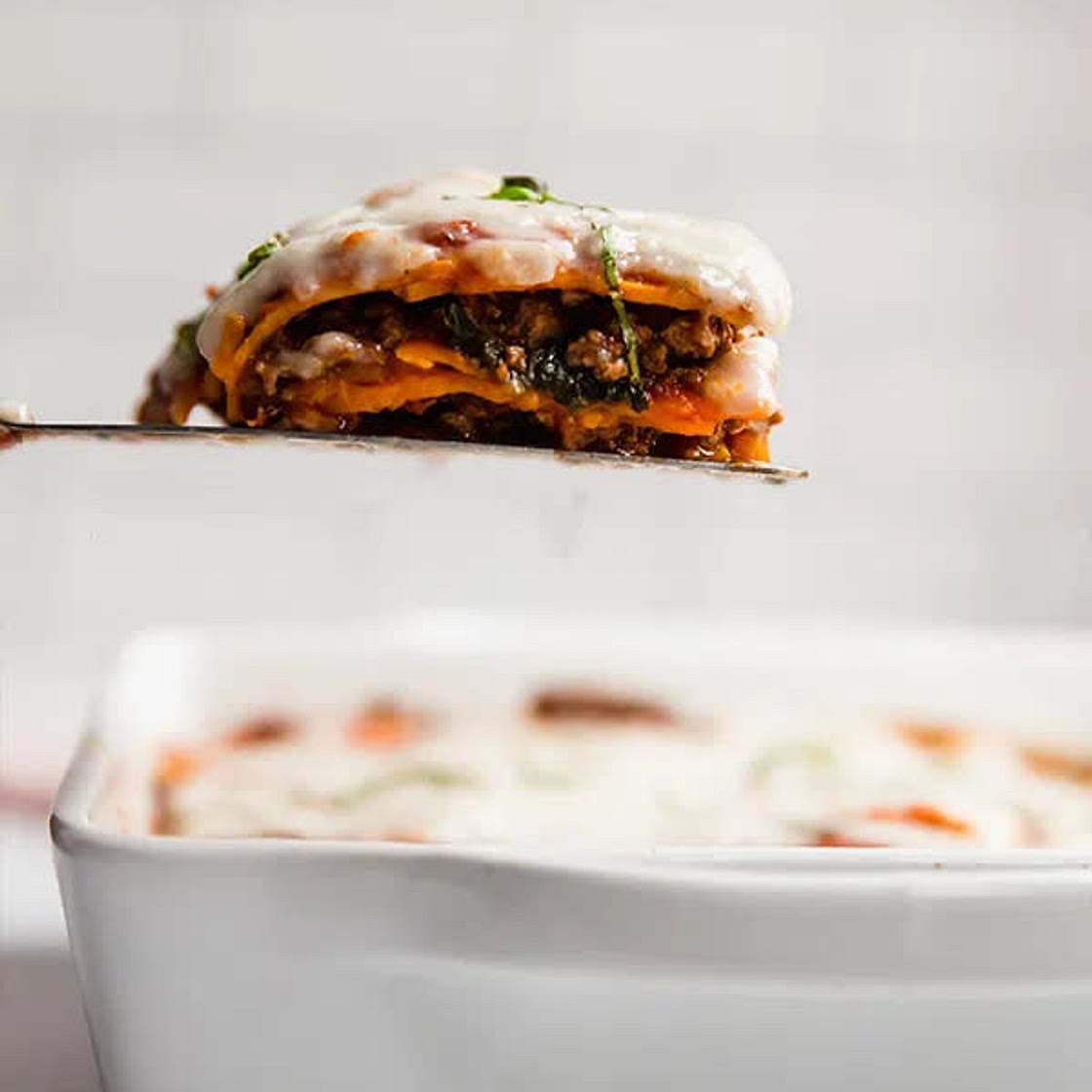 Sweet Potato Lasagna (AIP, Paleo, Dairy-free)