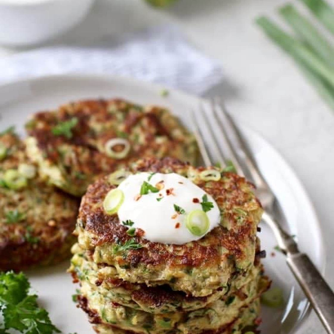 Savory Zucchini Fritters
