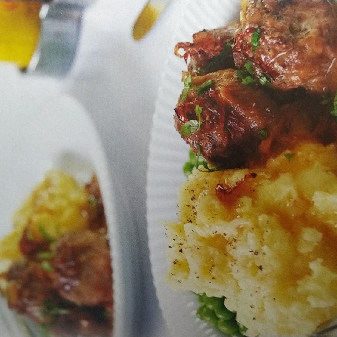 Faggots with onion gravy