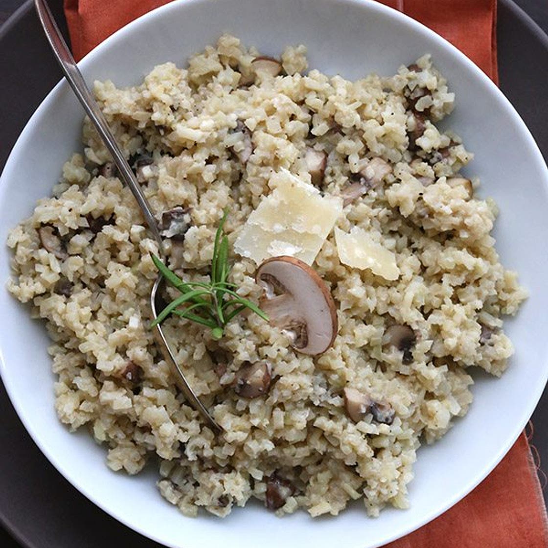 Low Carb Cauliflower Risotto