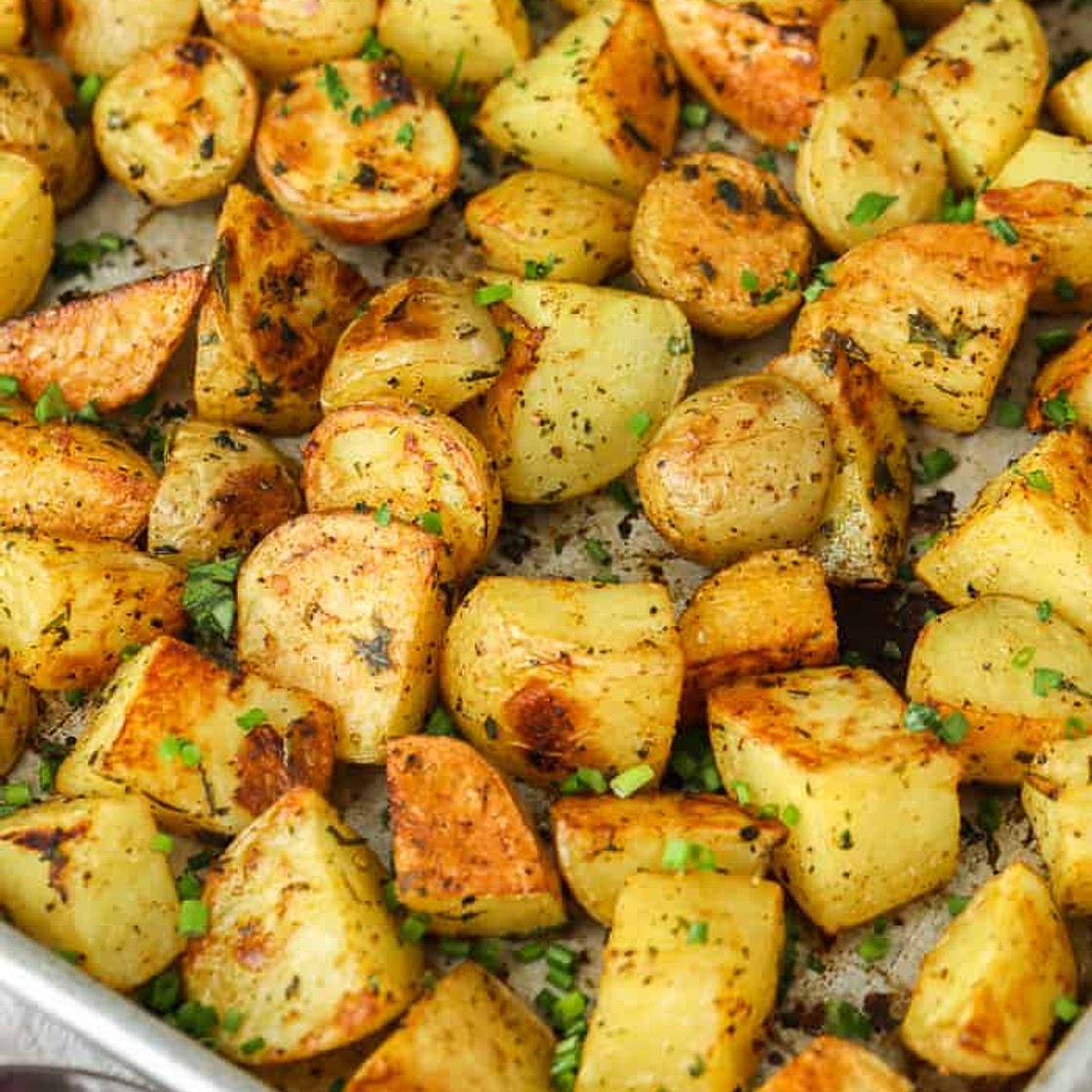 Easy Oven Roasted Potatoes