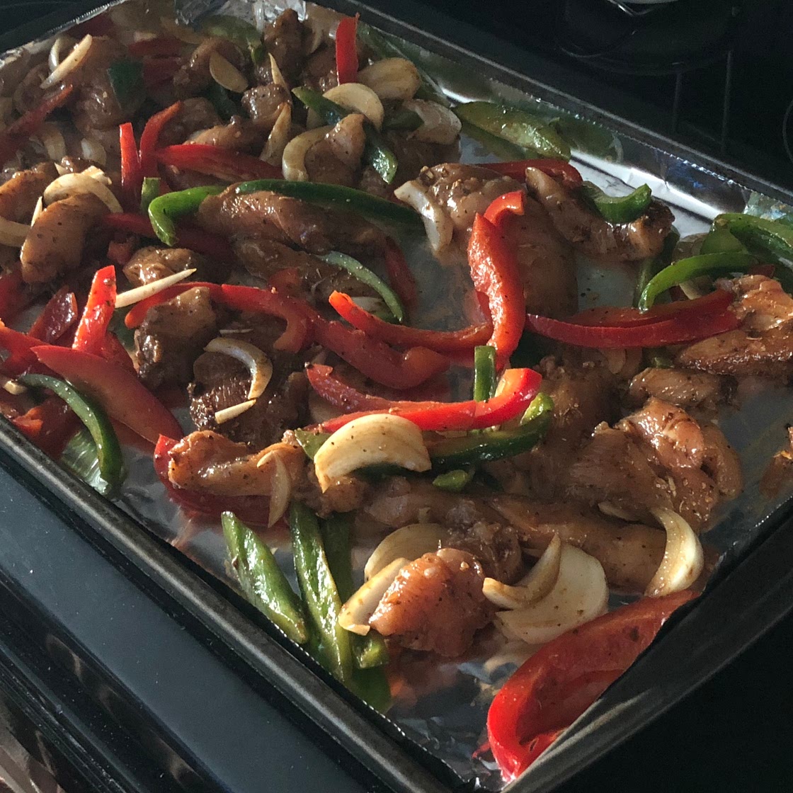 Sheet Pan Chicken Fajita