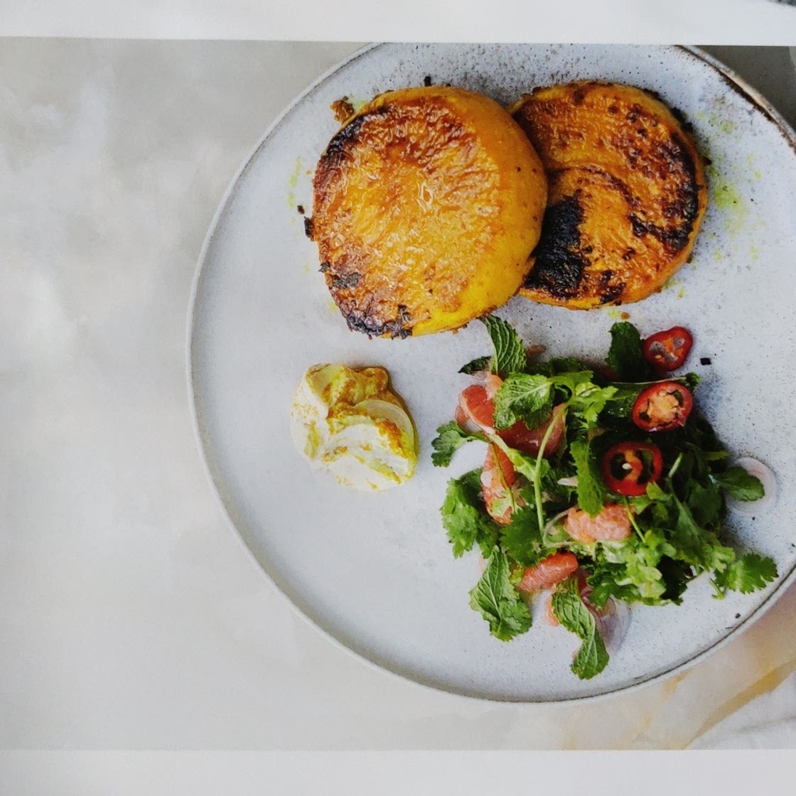 Curry Crusted Swede Steaks