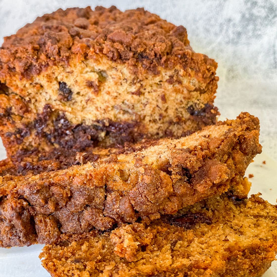 Biscoff Banana Bread