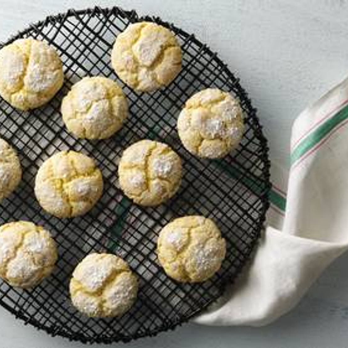 Cake Mix Gooey Butter Cookies